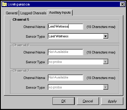 Station Configeration...Auxillary Inputs [Control menu] pix1